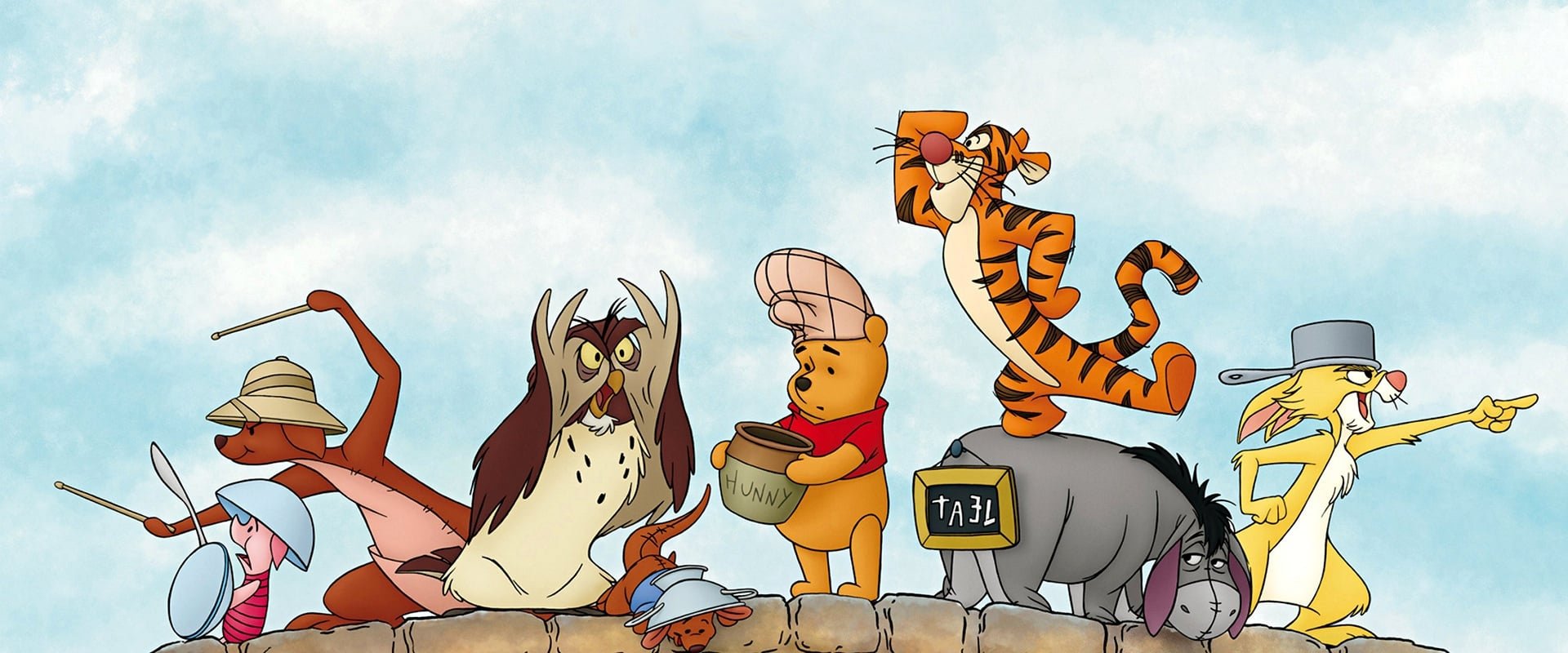 Winnie the Pooh backdrop