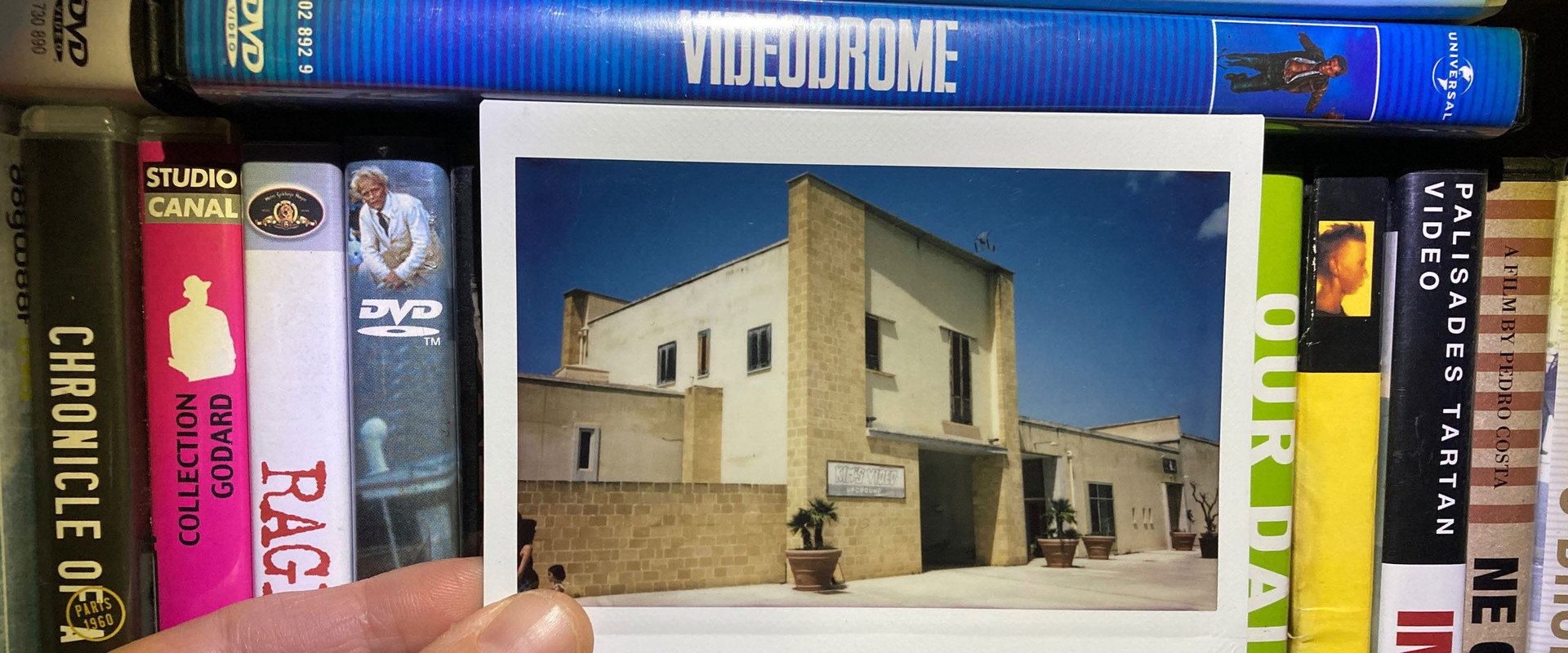 Kim's Video backdrop