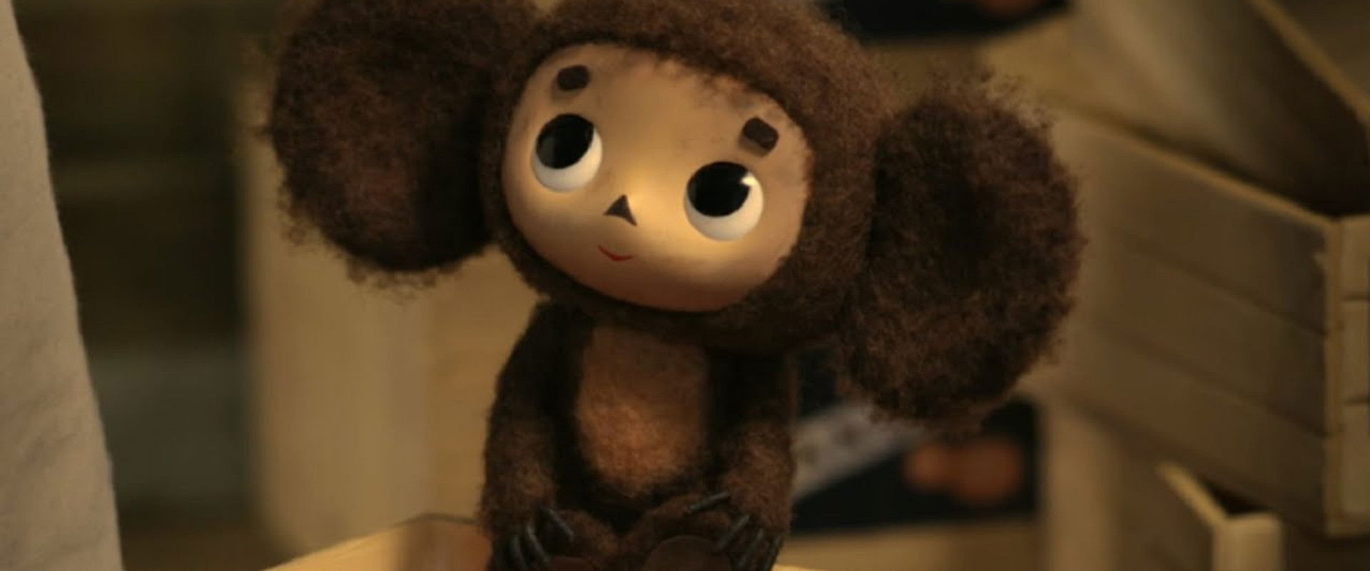 Cheburashka backdrop