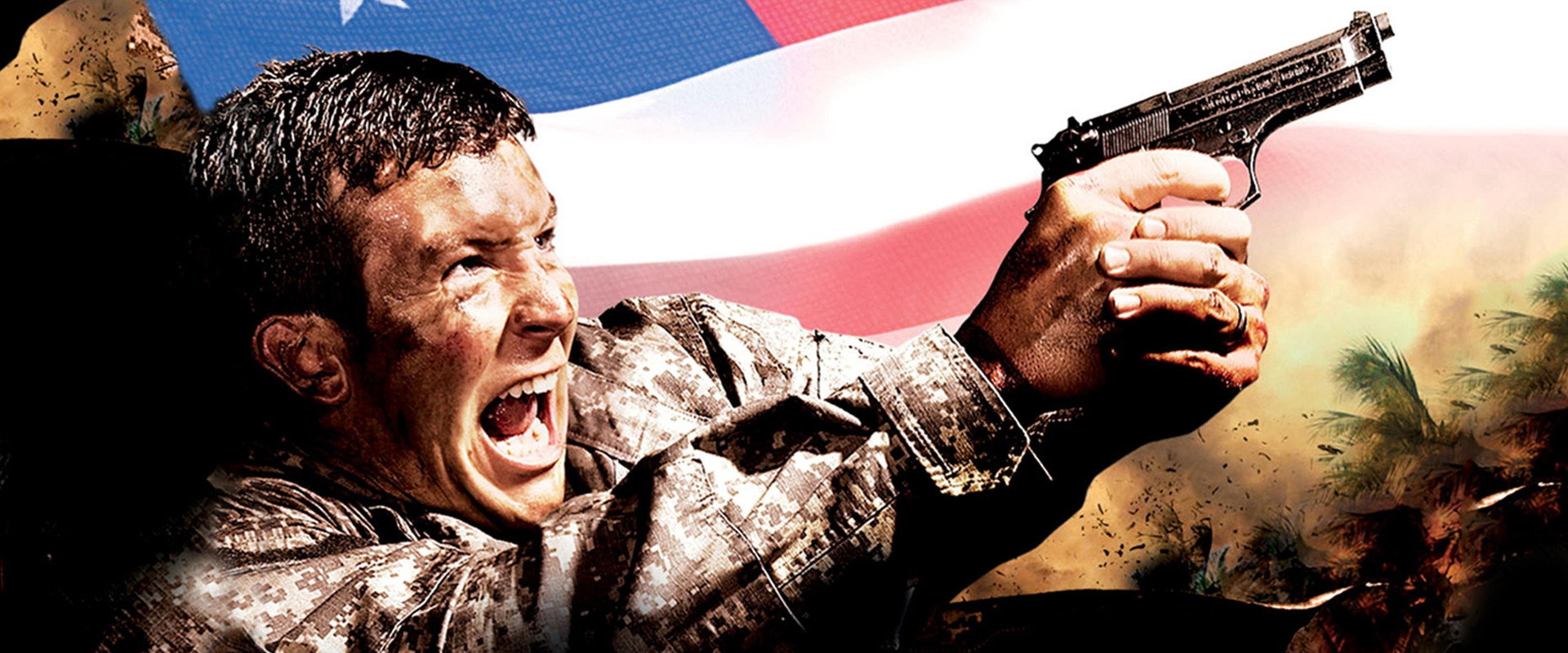 The Marine 2 backdrop