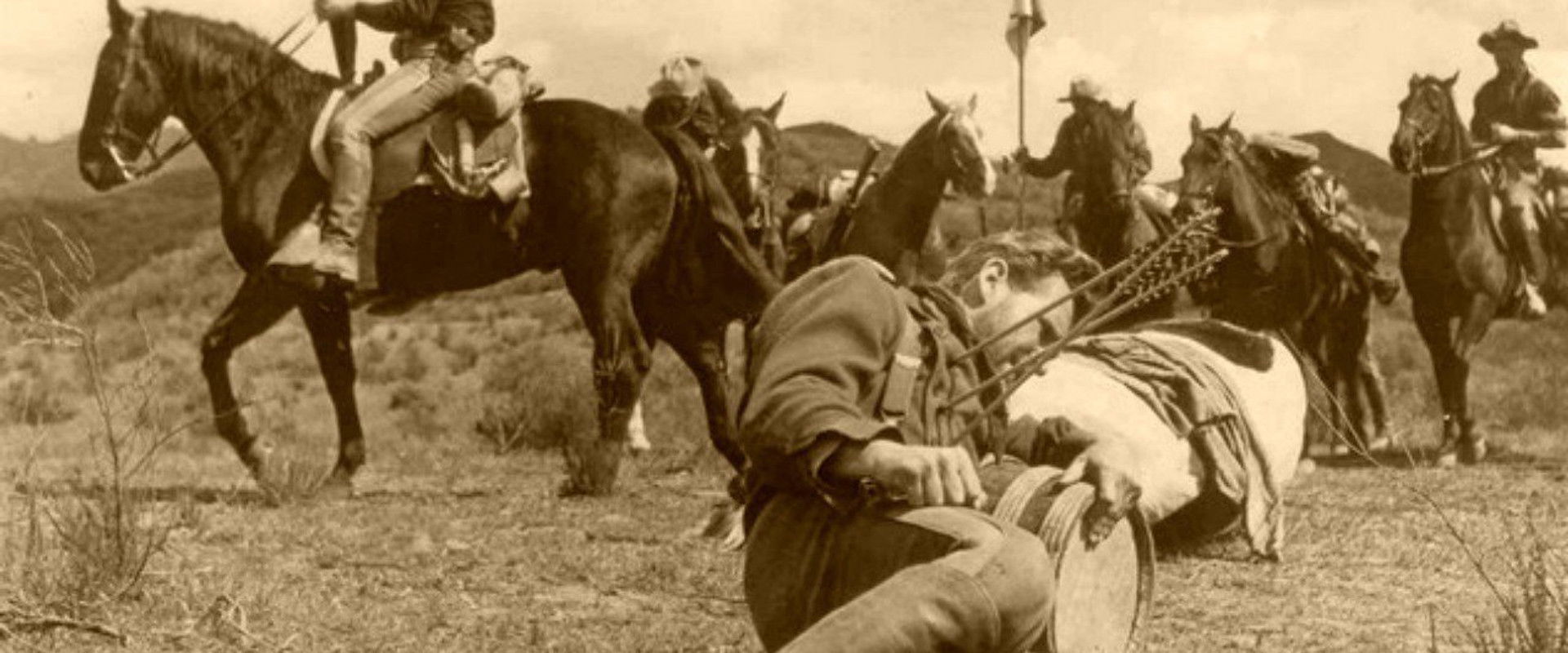 Little Big Horn backdrop