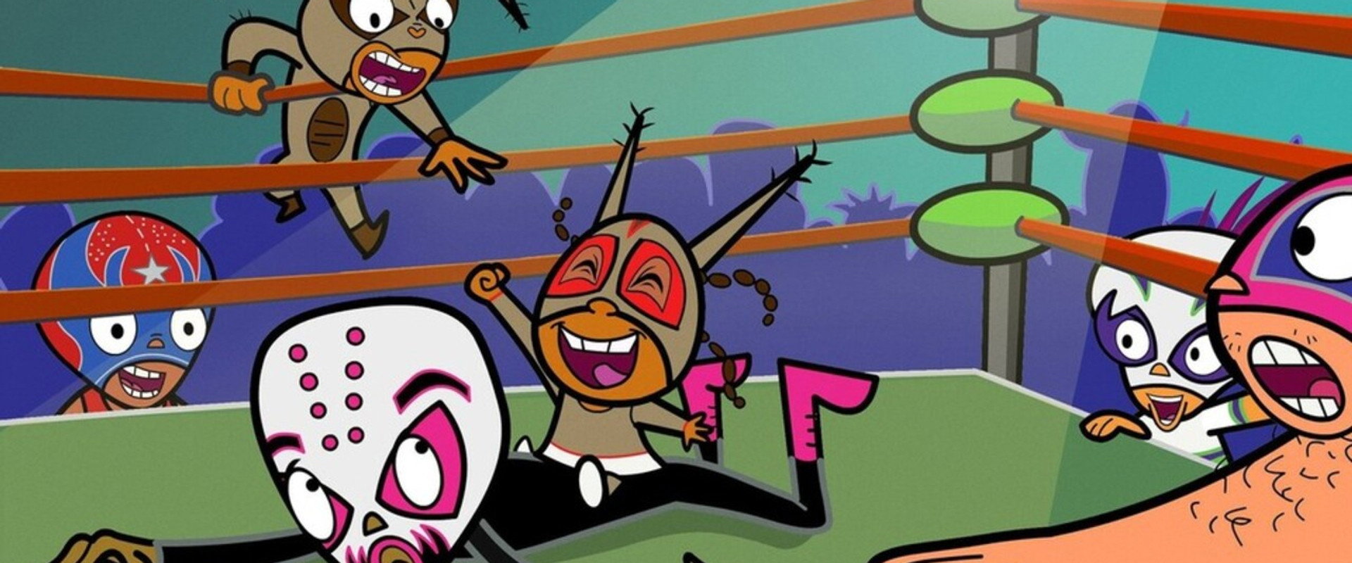 Mucha Lucha: The Return of El Malefico backdrop