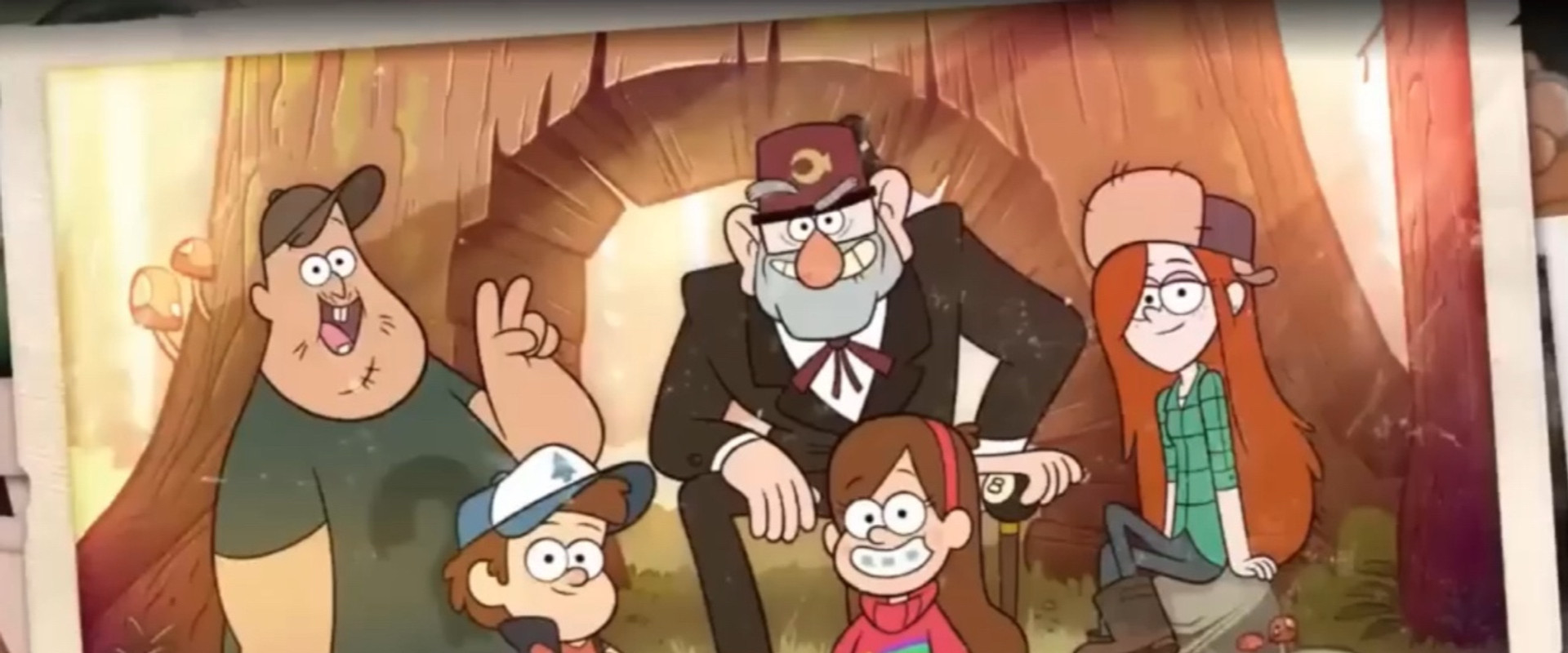 Gravity Falls: Between the Pines backdrop