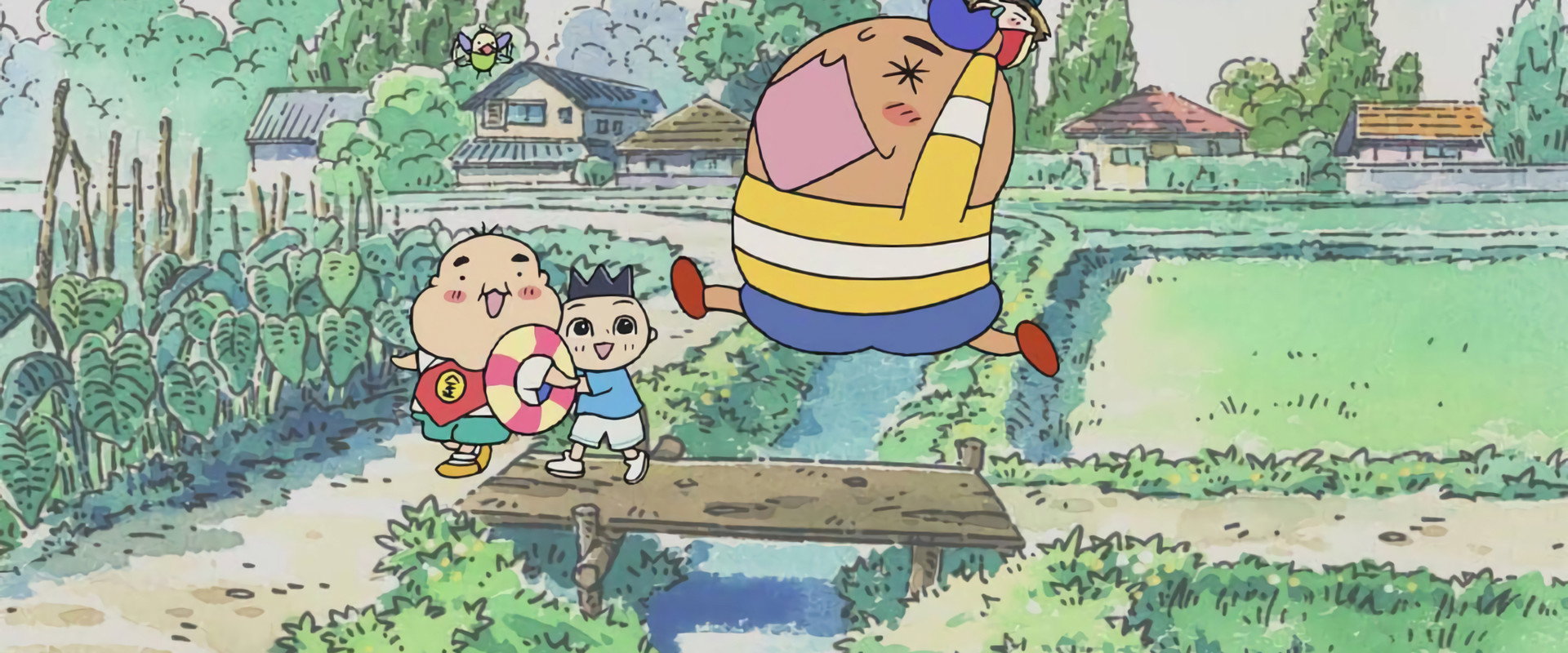 Prince Mackaroo the Movie: The Promised Summer - Ojaru and Semira backdrop