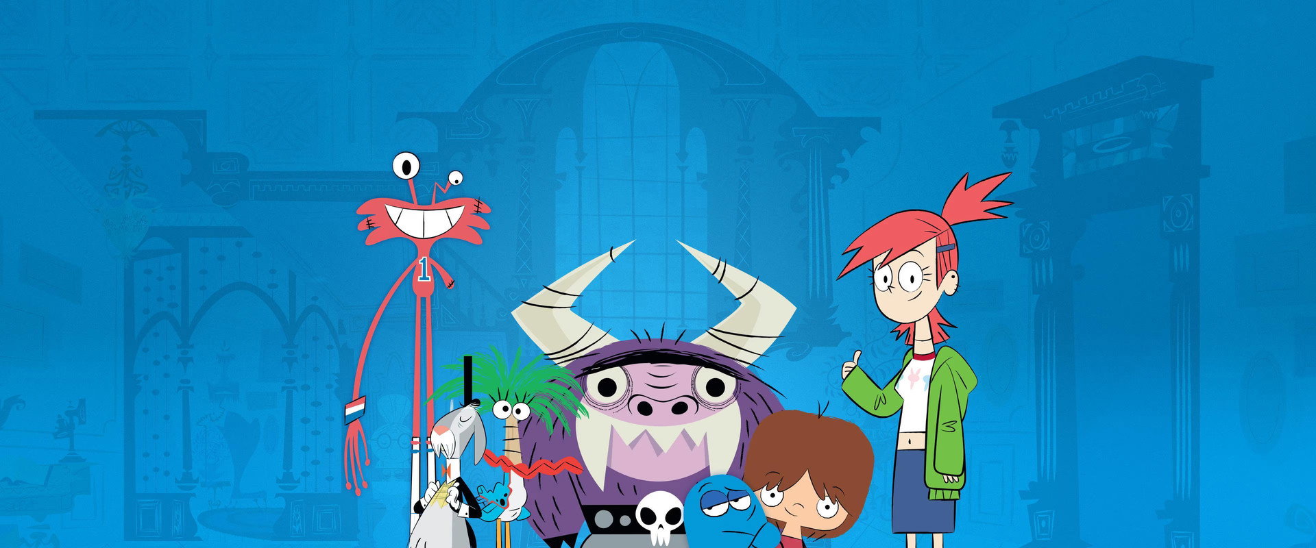 Foster's Home for Imaginary Friends: Destination Imagination backdrop