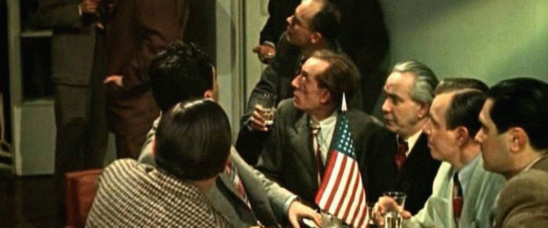 Farewell, America! backdrop