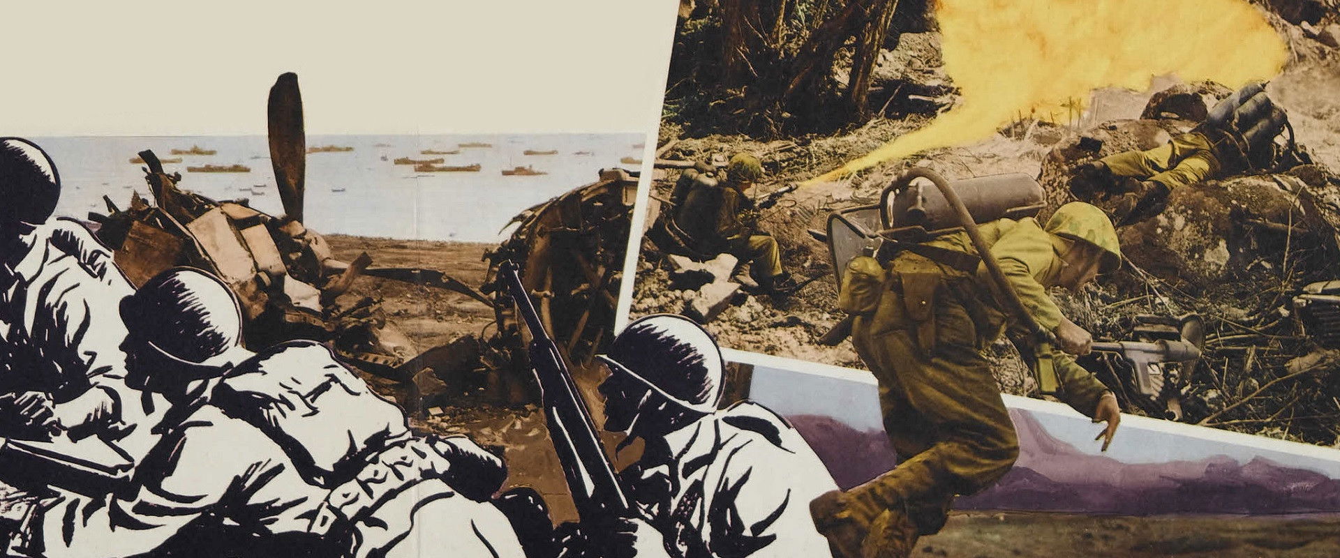 To the Shores of Iwo Jima backdrop