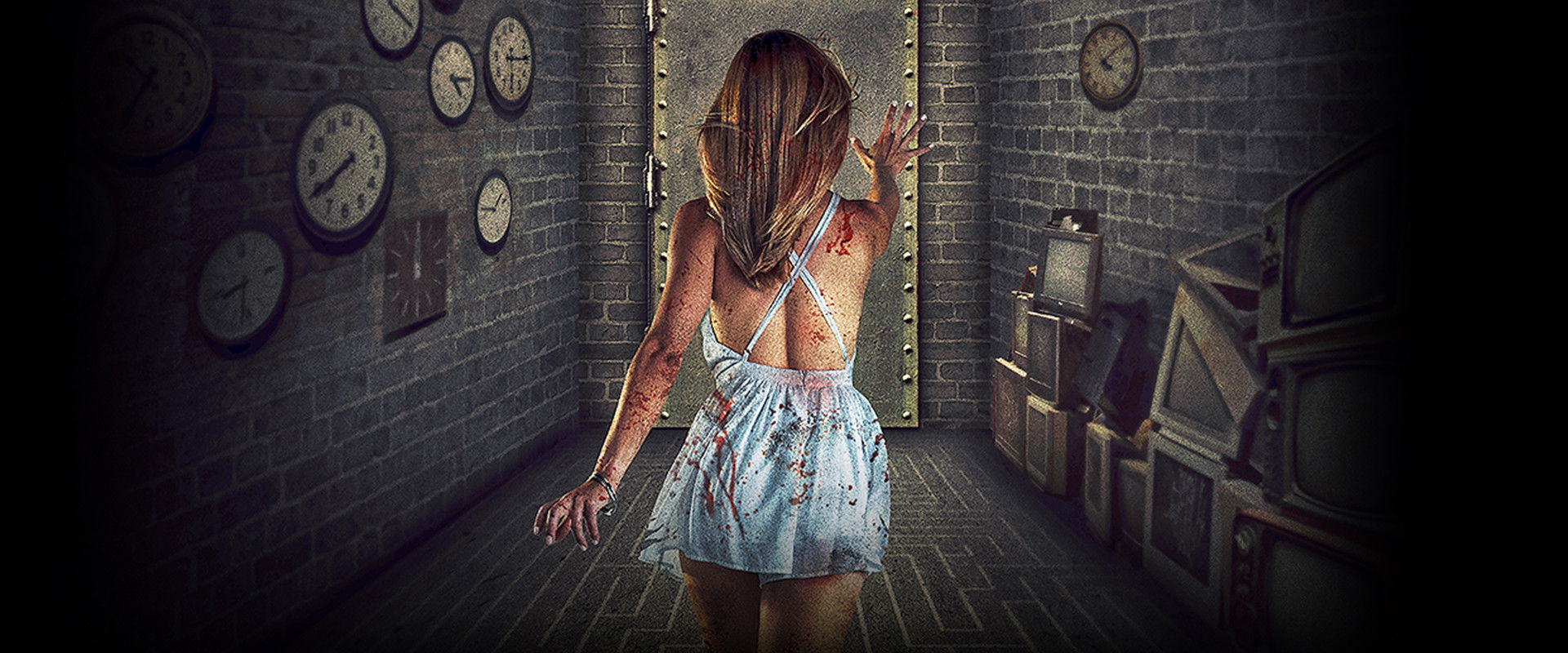 Escape Room backdrop