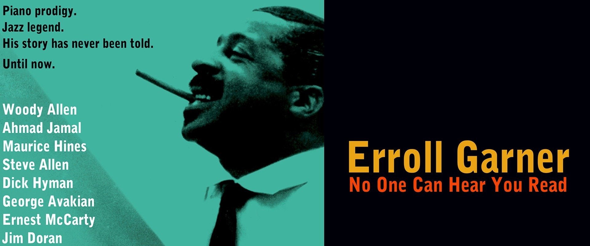 Erroll Garner: No One Can Hear You Read backdrop