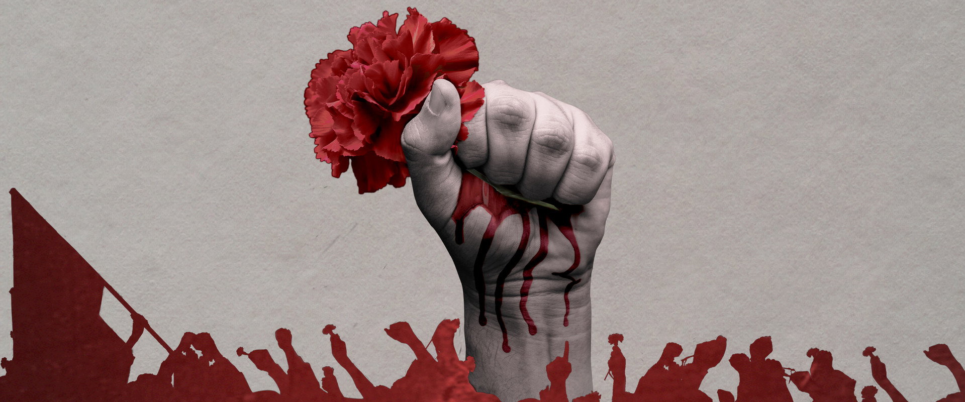 Blood'less' Revolution backdrop