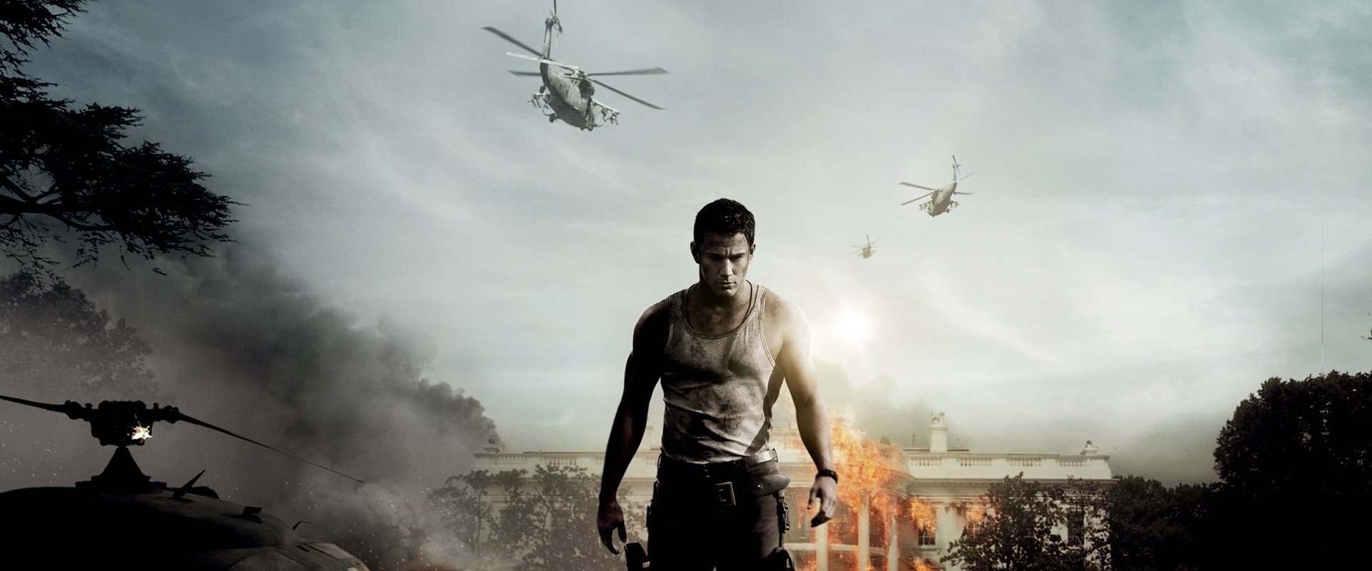 White House Down backdrop