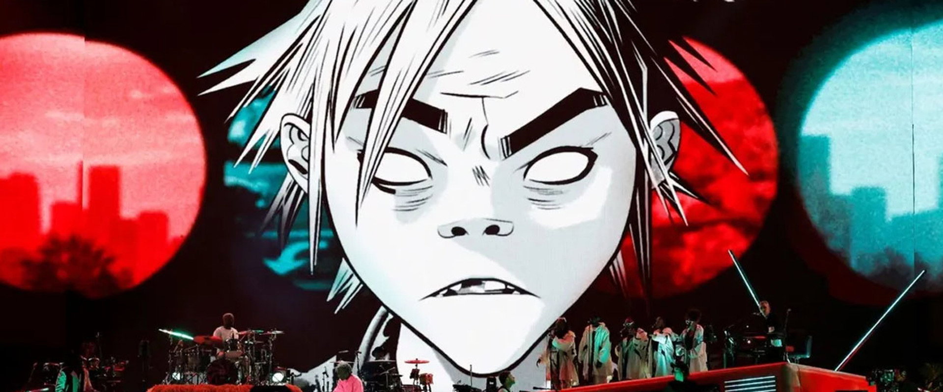 Gorillaz: The Now Now Live from Tokyo backdrop