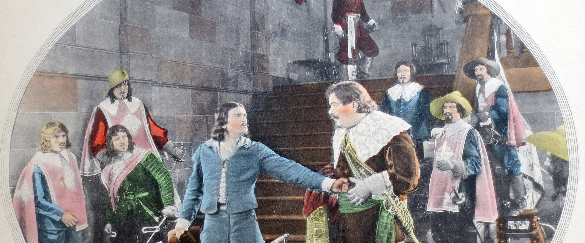 The Three Musketeers backdrop