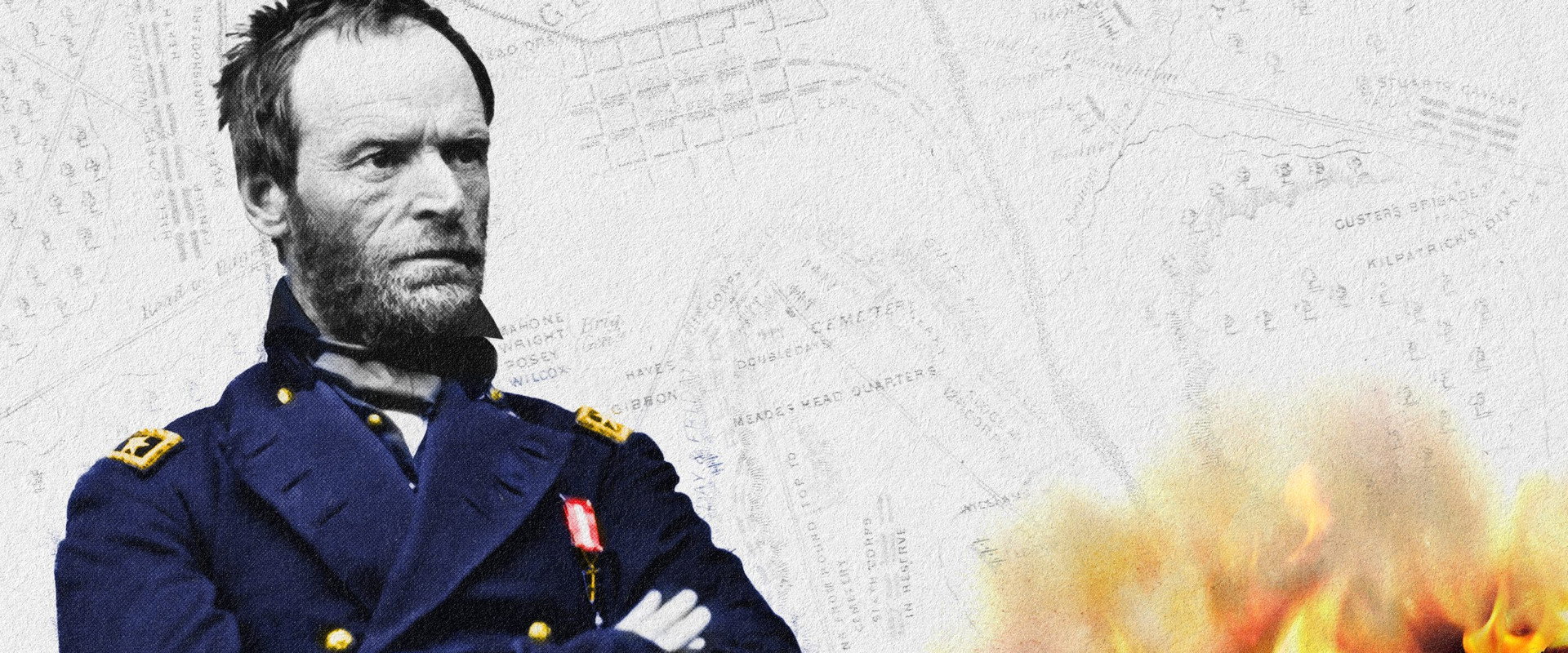 Sherman's March backdrop