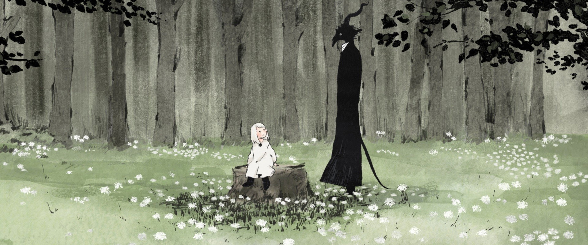 The Girl from the Other Side backdrop