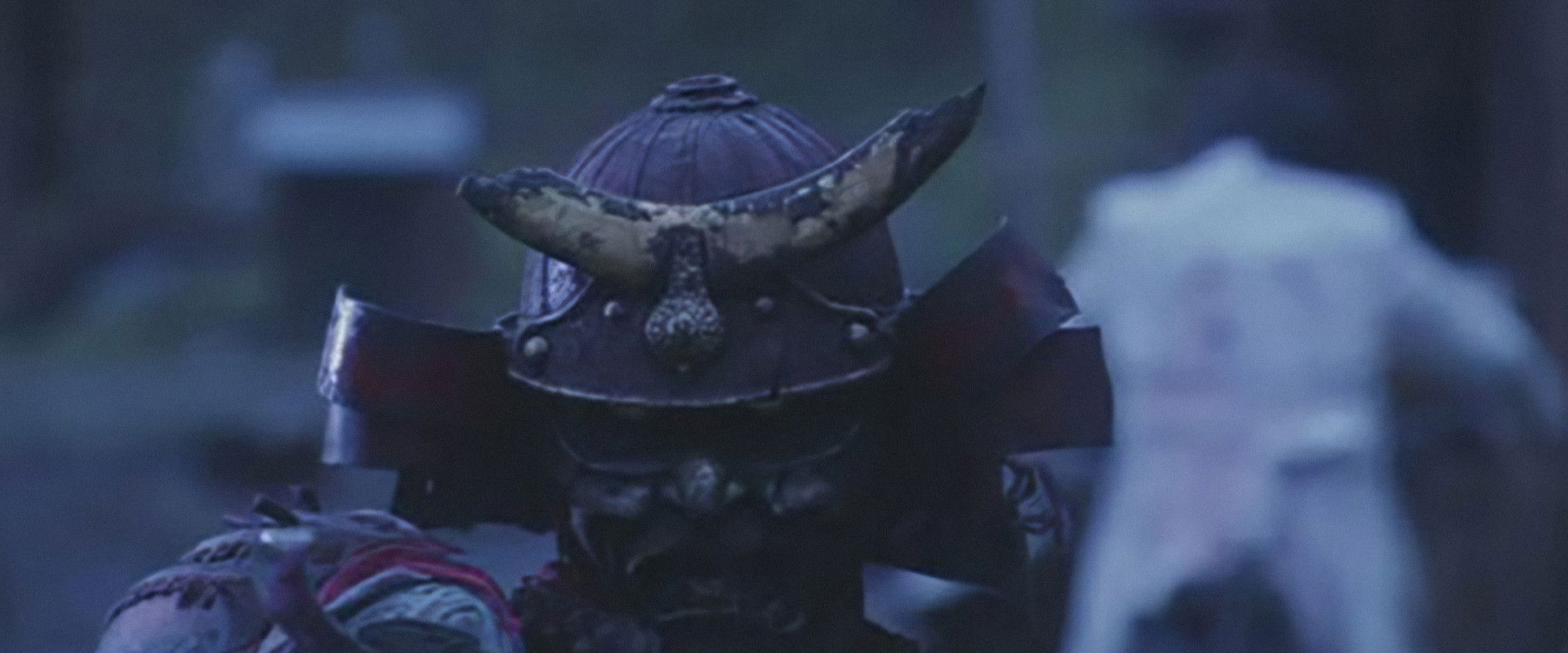 Samurai Zombie backdrop