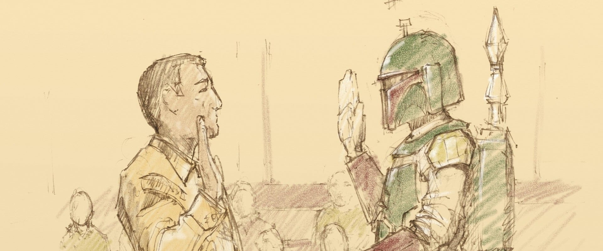 The People vs. George Lucas backdrop