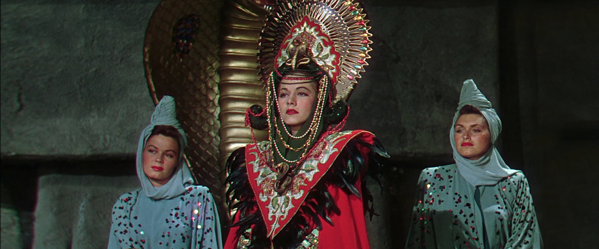 Cobra Woman backdrop