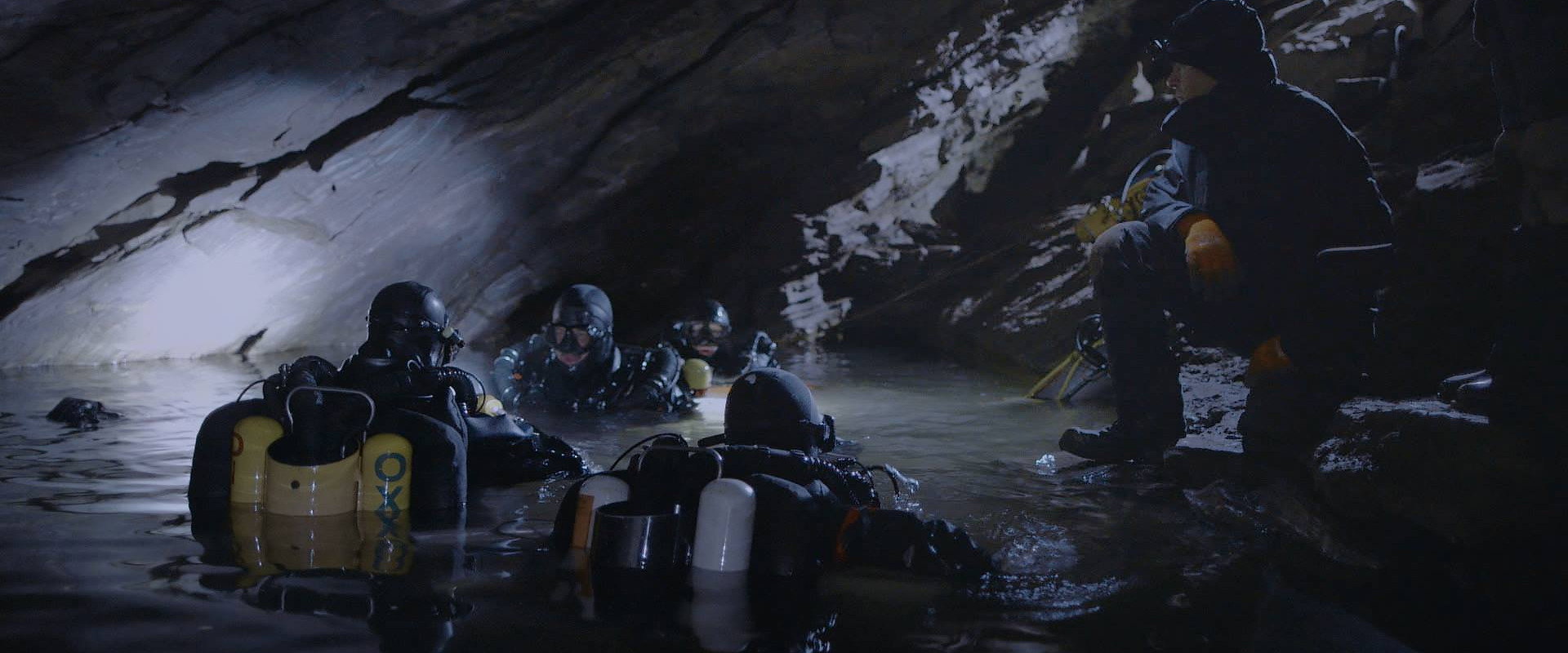 Diving Into the Unknown backdrop