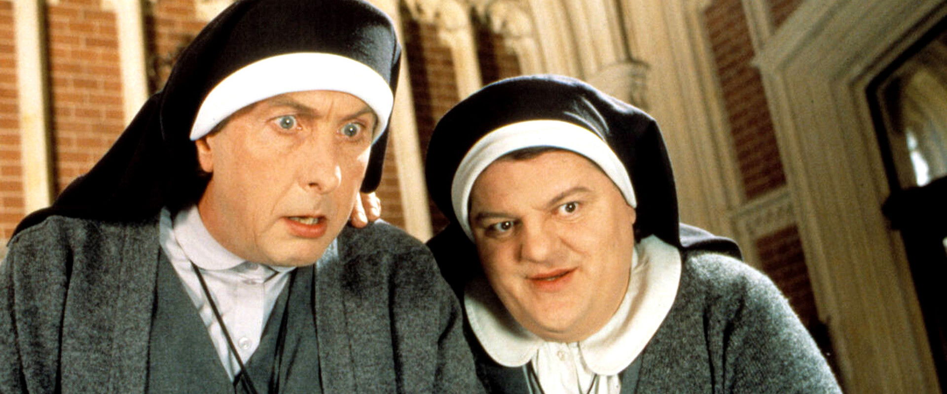 Nuns on the Run backdrop