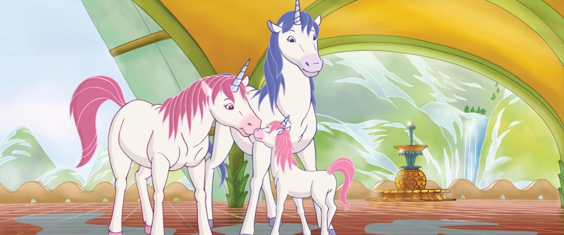 Princess Lillifee and the Little Unicorn backdrop