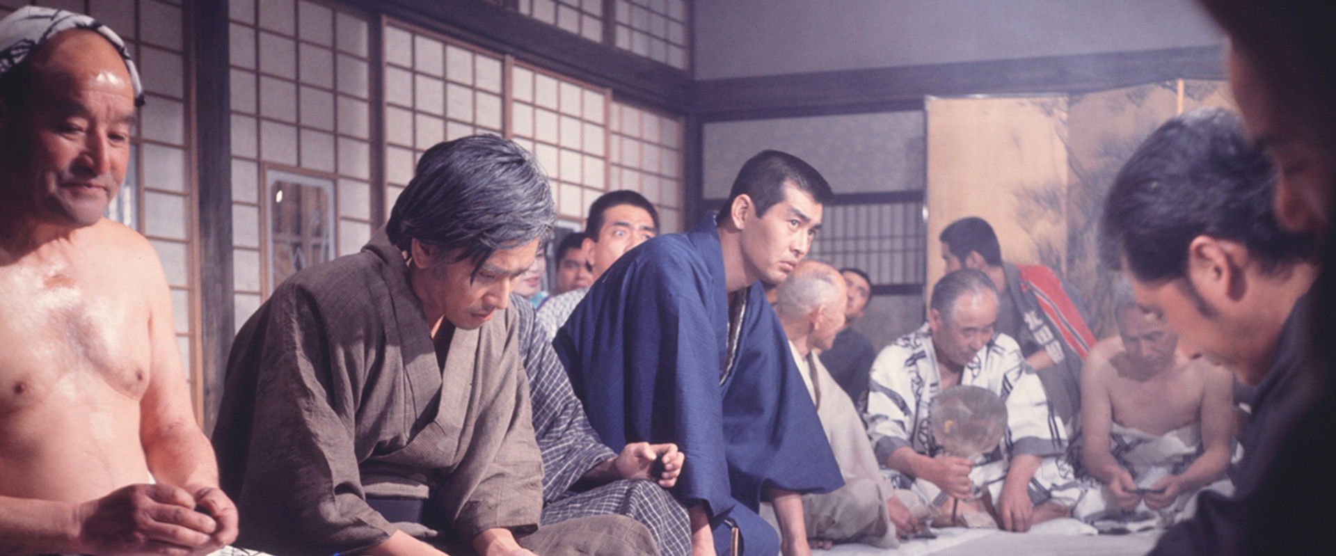 Flower and Dragon backdrop