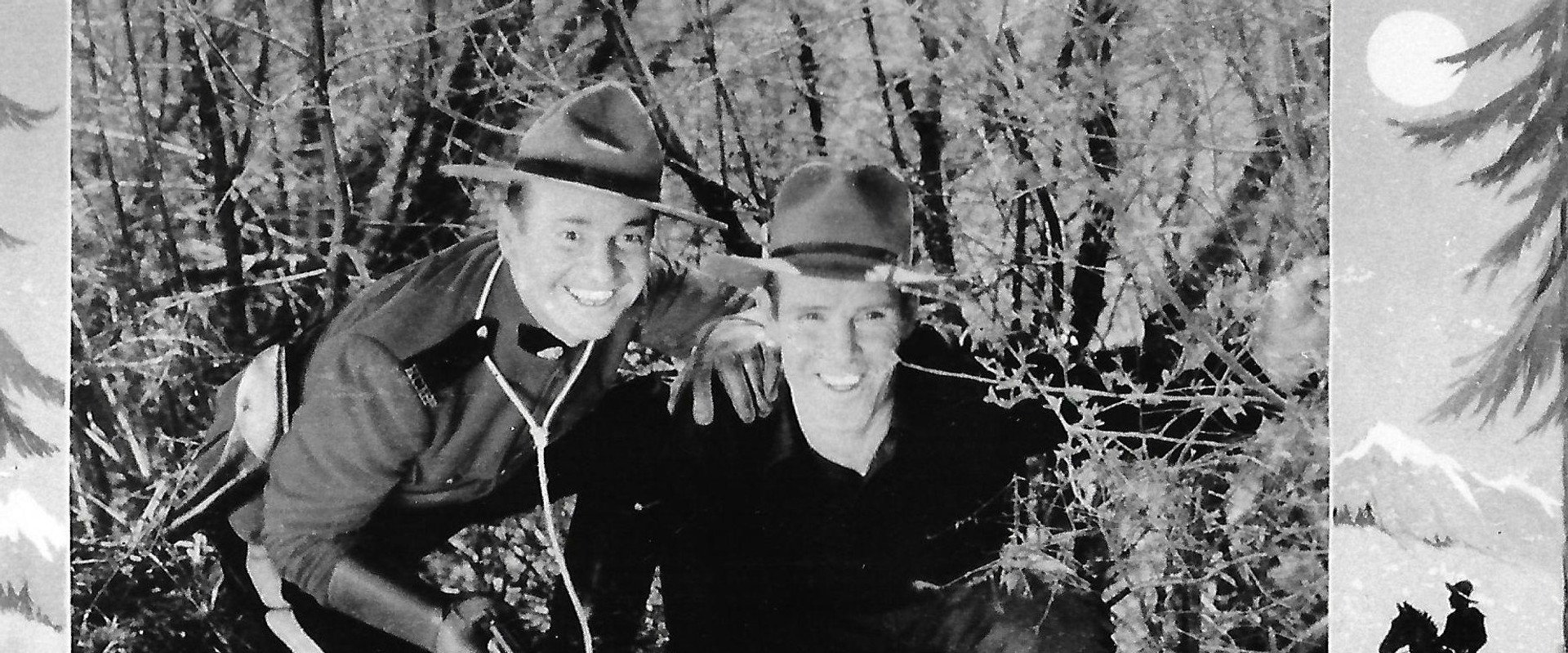 Code of the Mounted backdrop