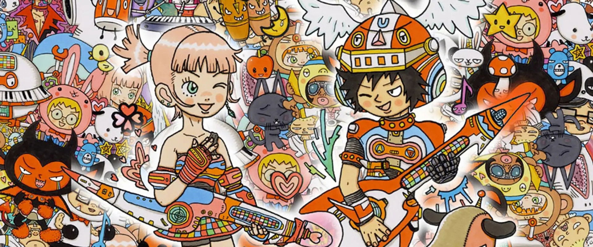 Gitaroo Man backdrop