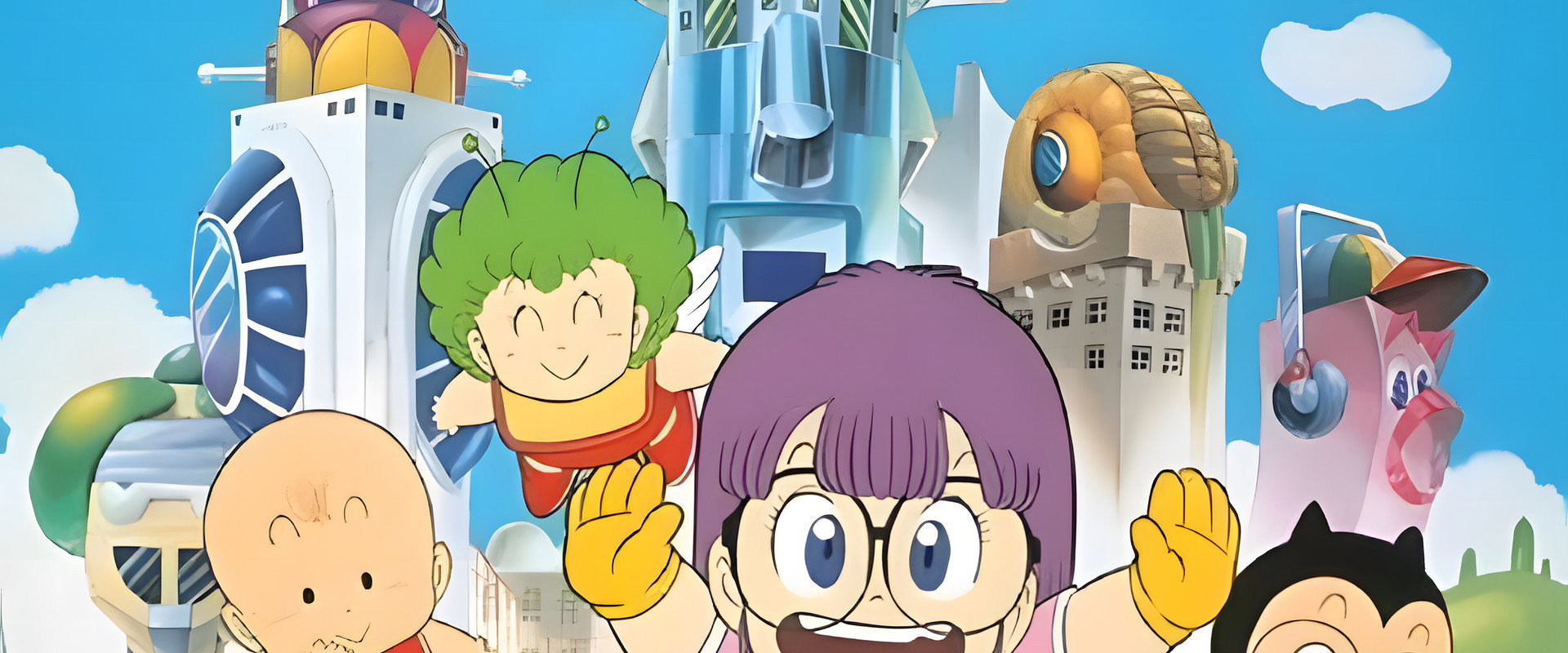 Dr. Slump and Arale-chan: Hoyoyo! City of Dreams, Mechapolis backdrop