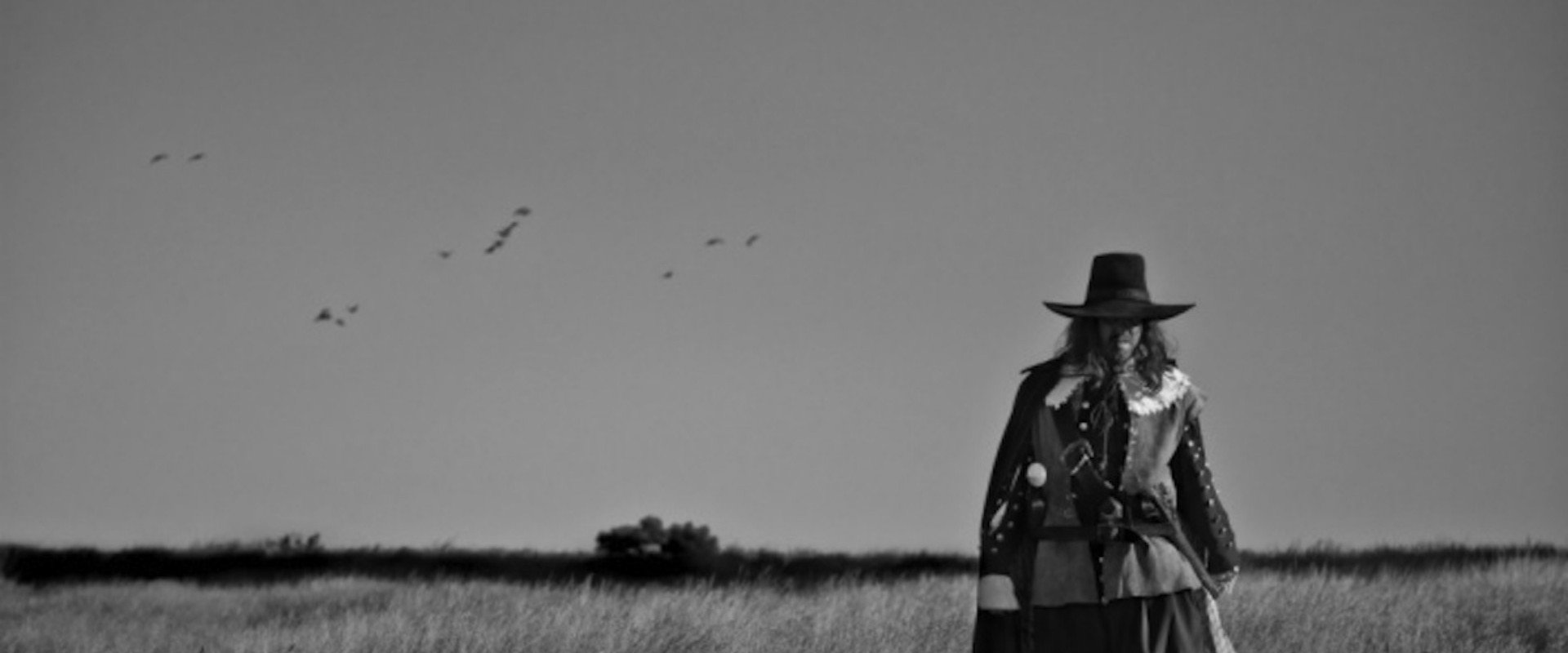 A Field in England backdrop