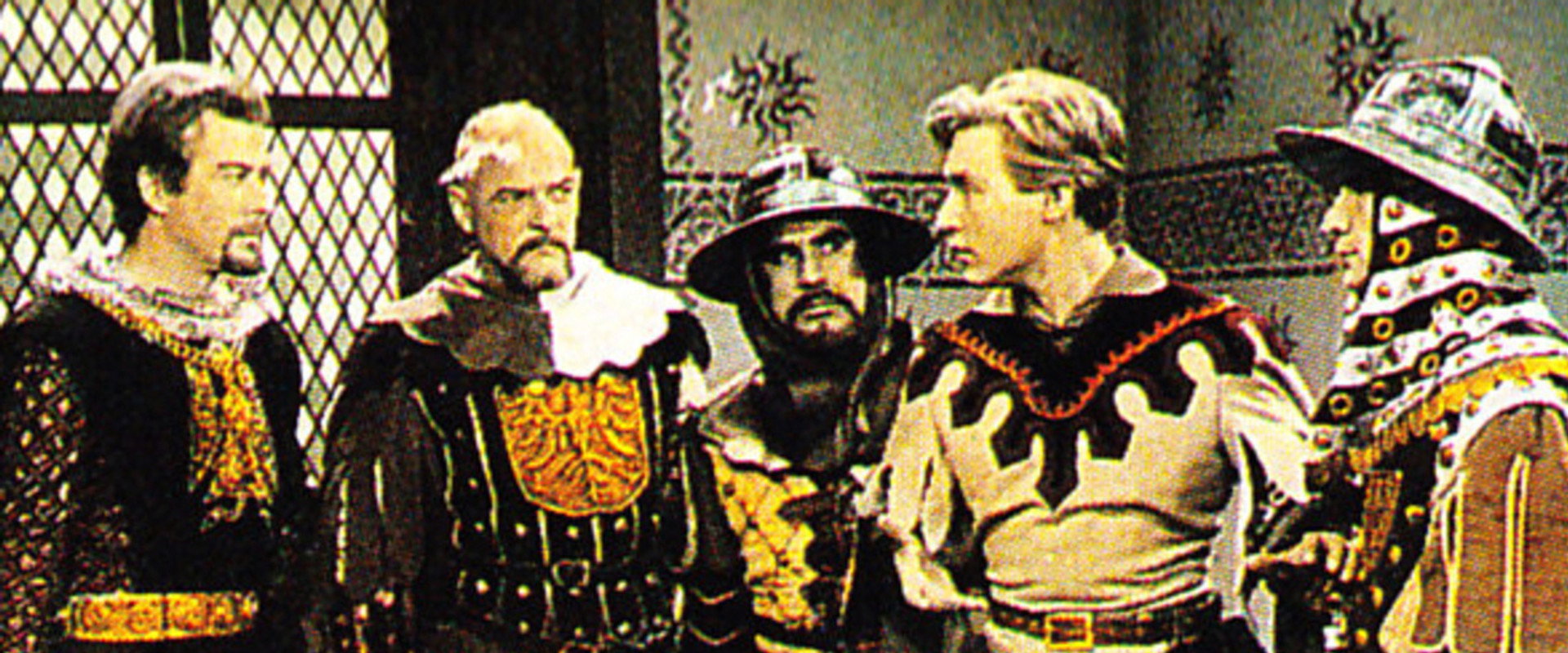 Cavalier in Devil's Castle backdrop