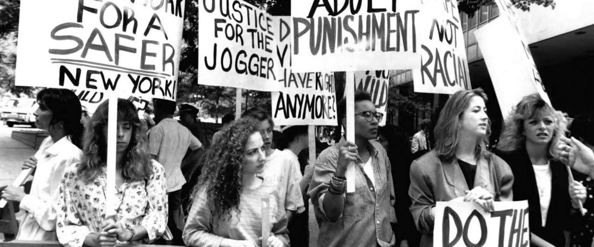 The Central Park Five backdrop