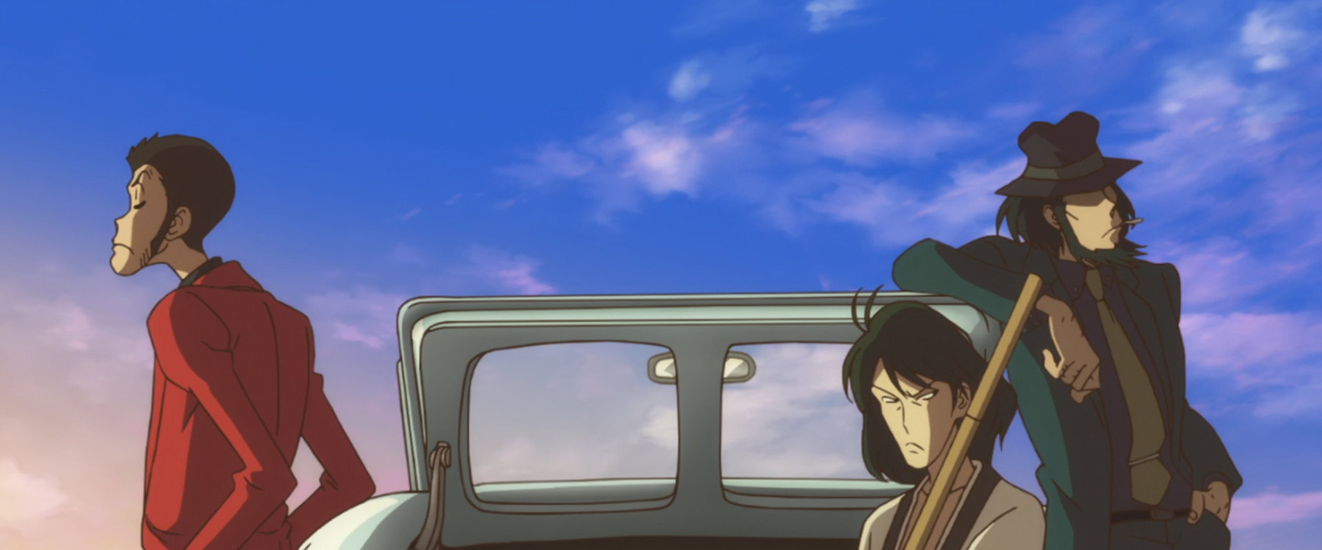 Lupin the Third: Prison of the Past backdrop