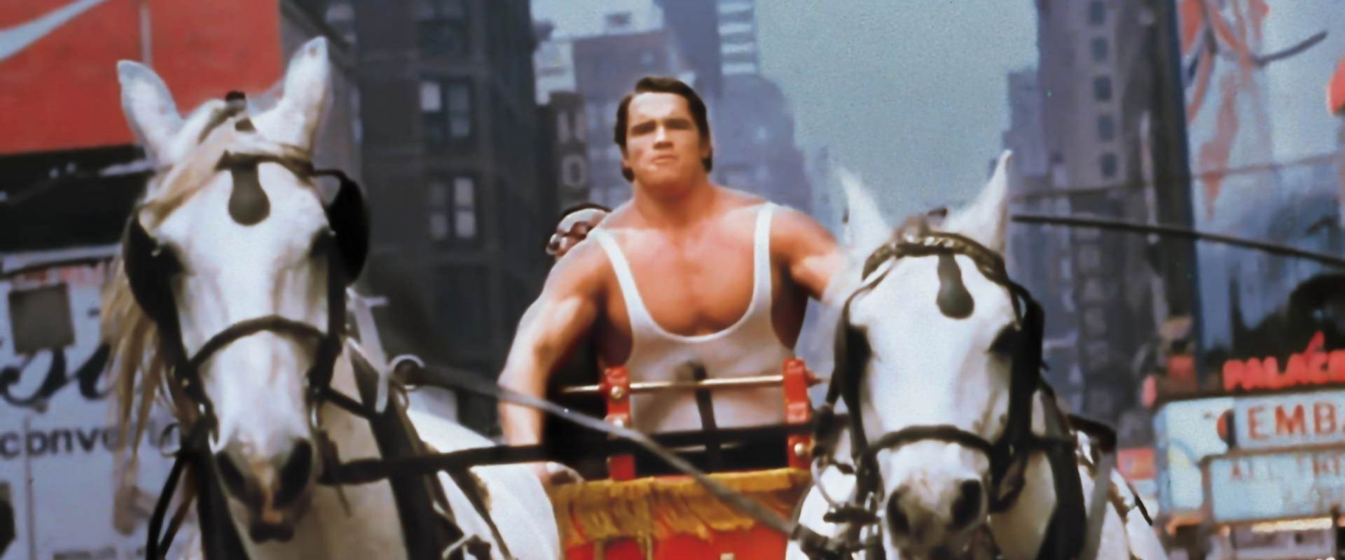 Hercules in New York backdrop