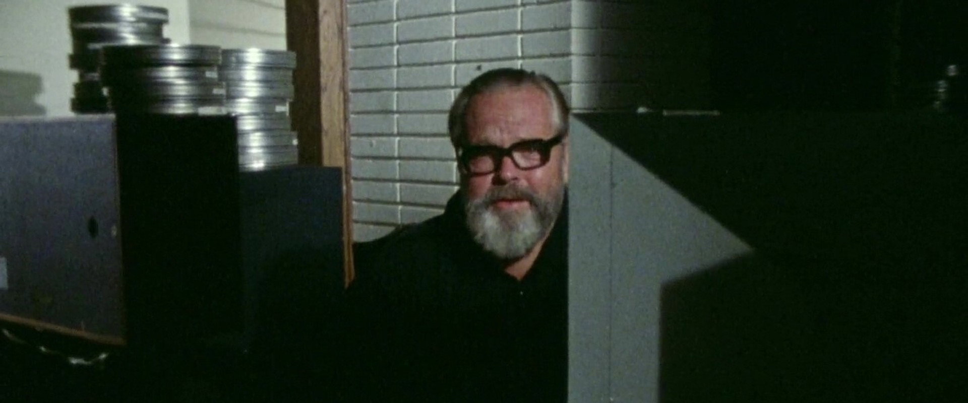 Filming Othello backdrop