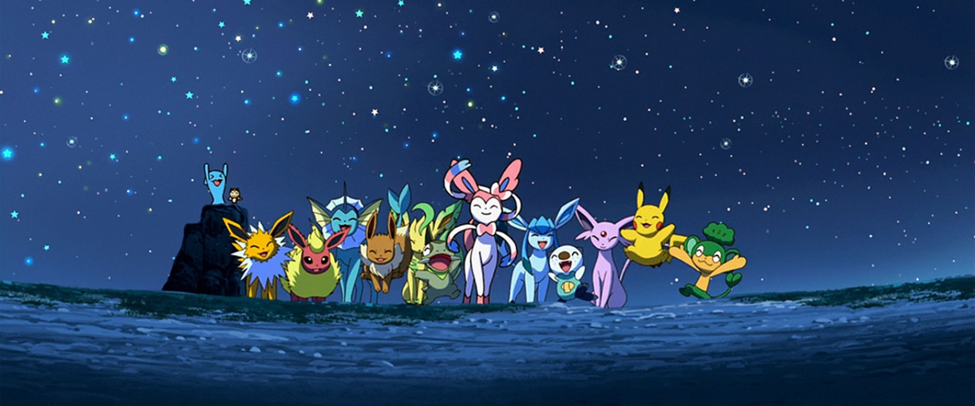 Pokémon: Eevee & Friends backdrop