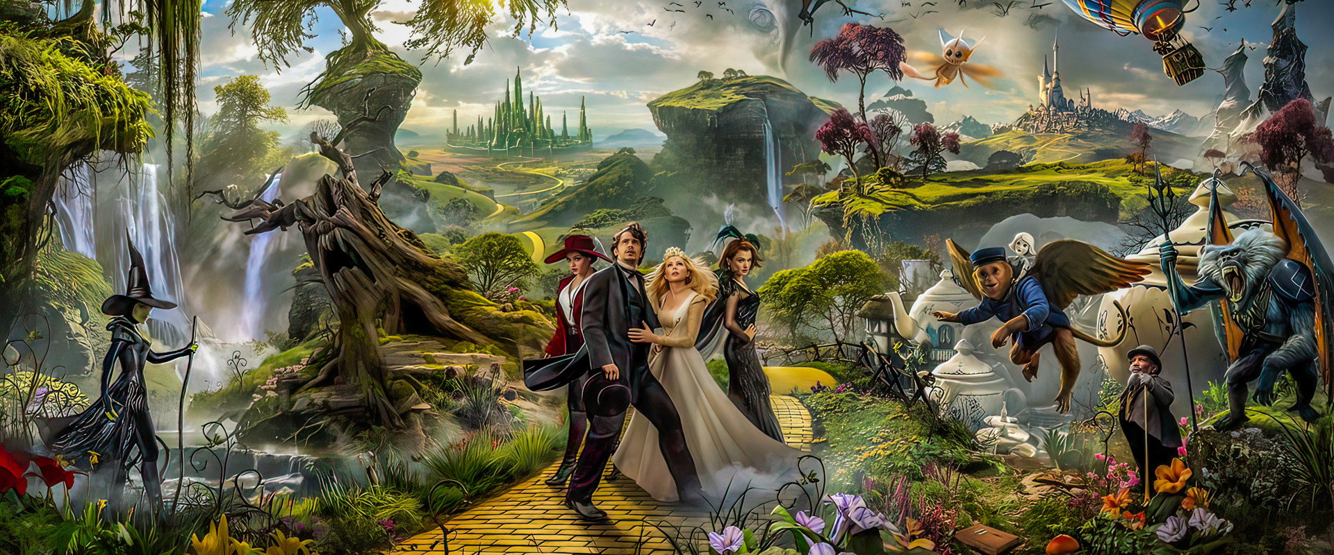 Oz the Great and Powerful backdrop