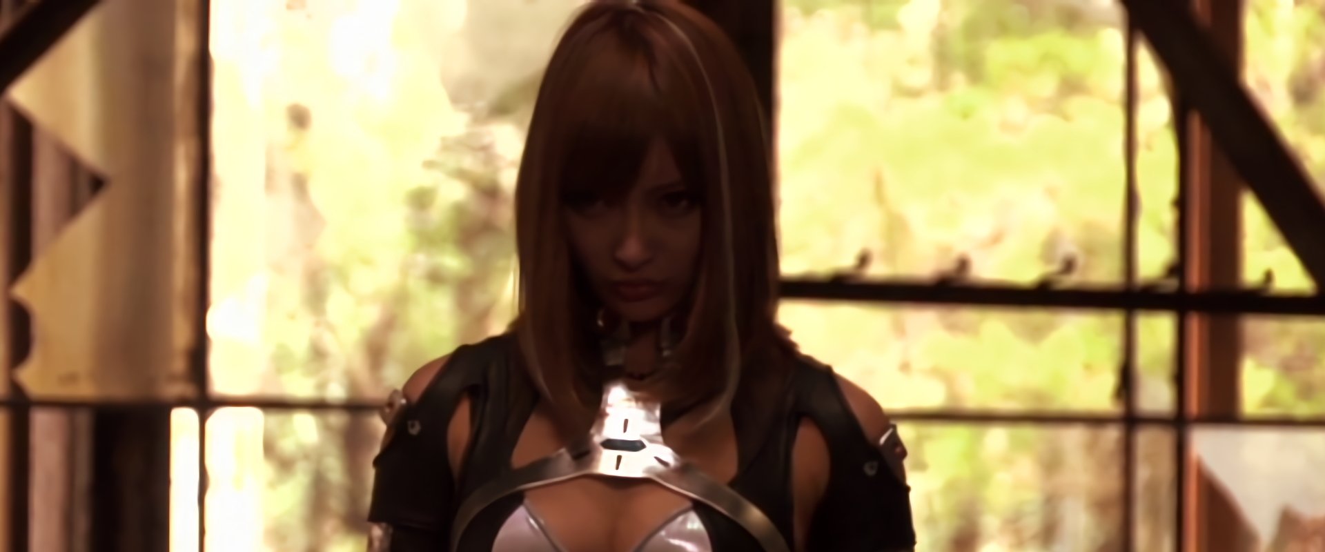 Iron Girl backdrop