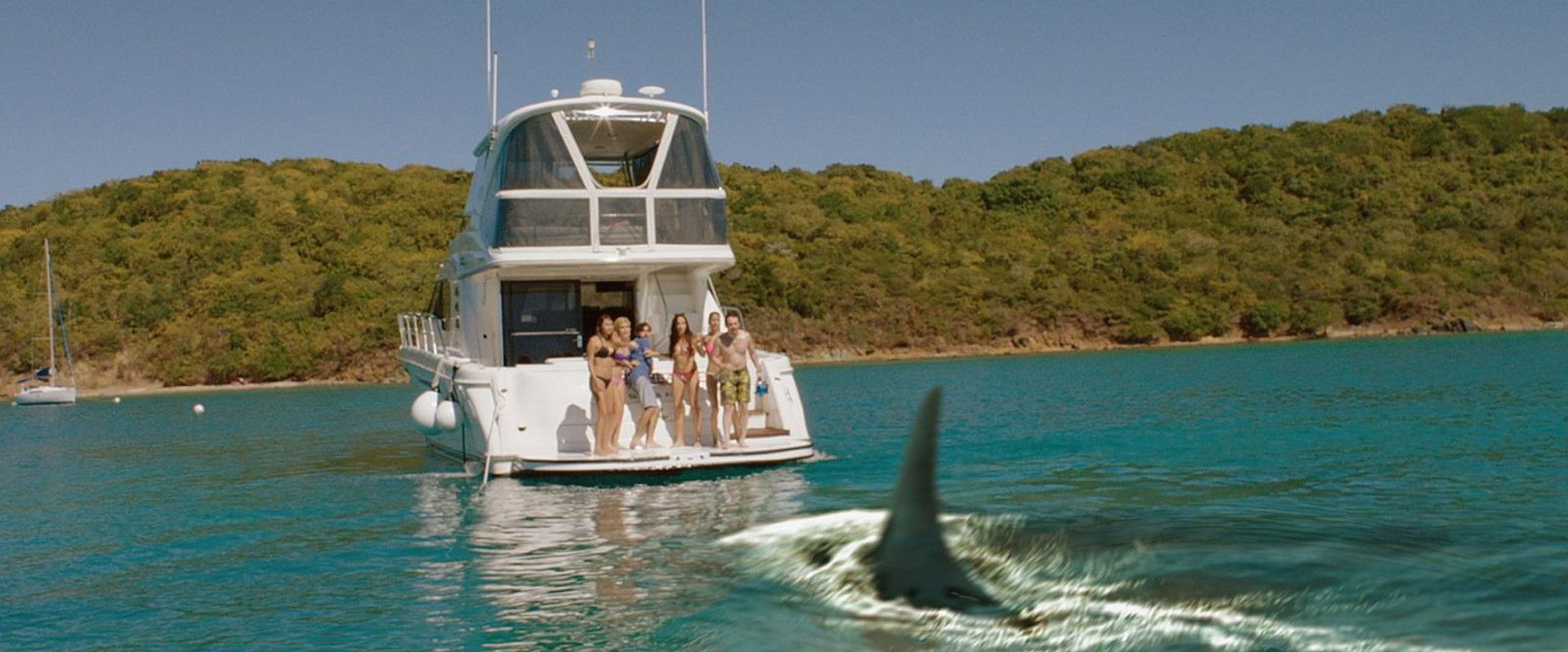 Mississippi River Sharks backdrop