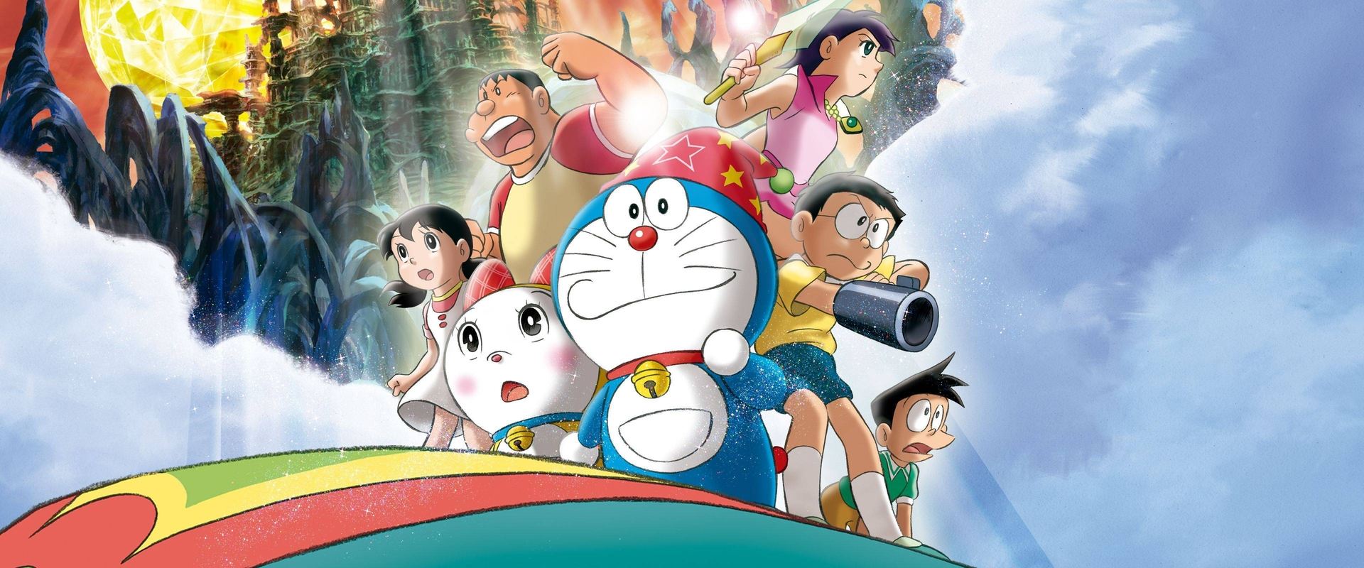 Doraemon: Nobita's New Great Adventure Into the Underworld - The Seven Magic Users backdrop