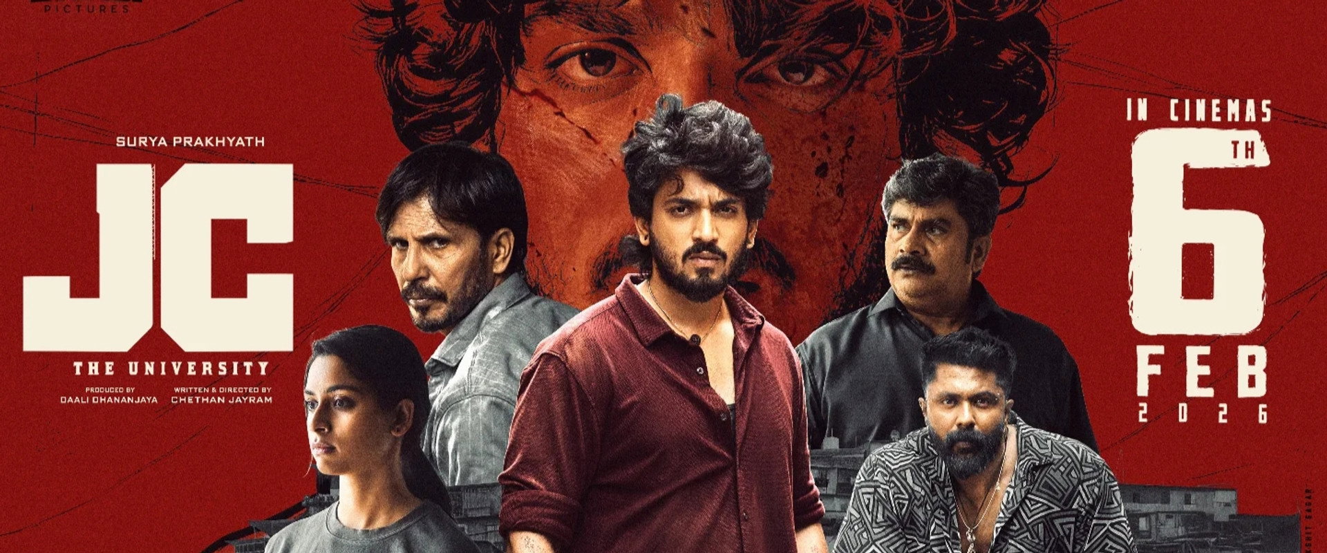 JC The University backdrop