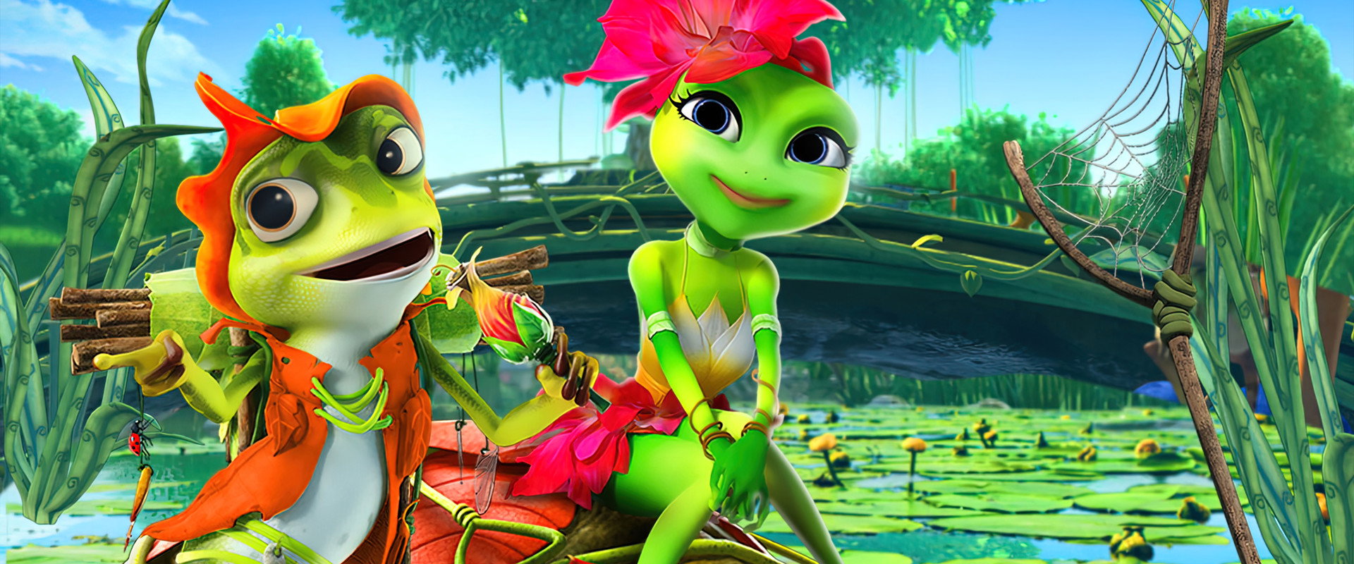 Frog Kingdom backdrop