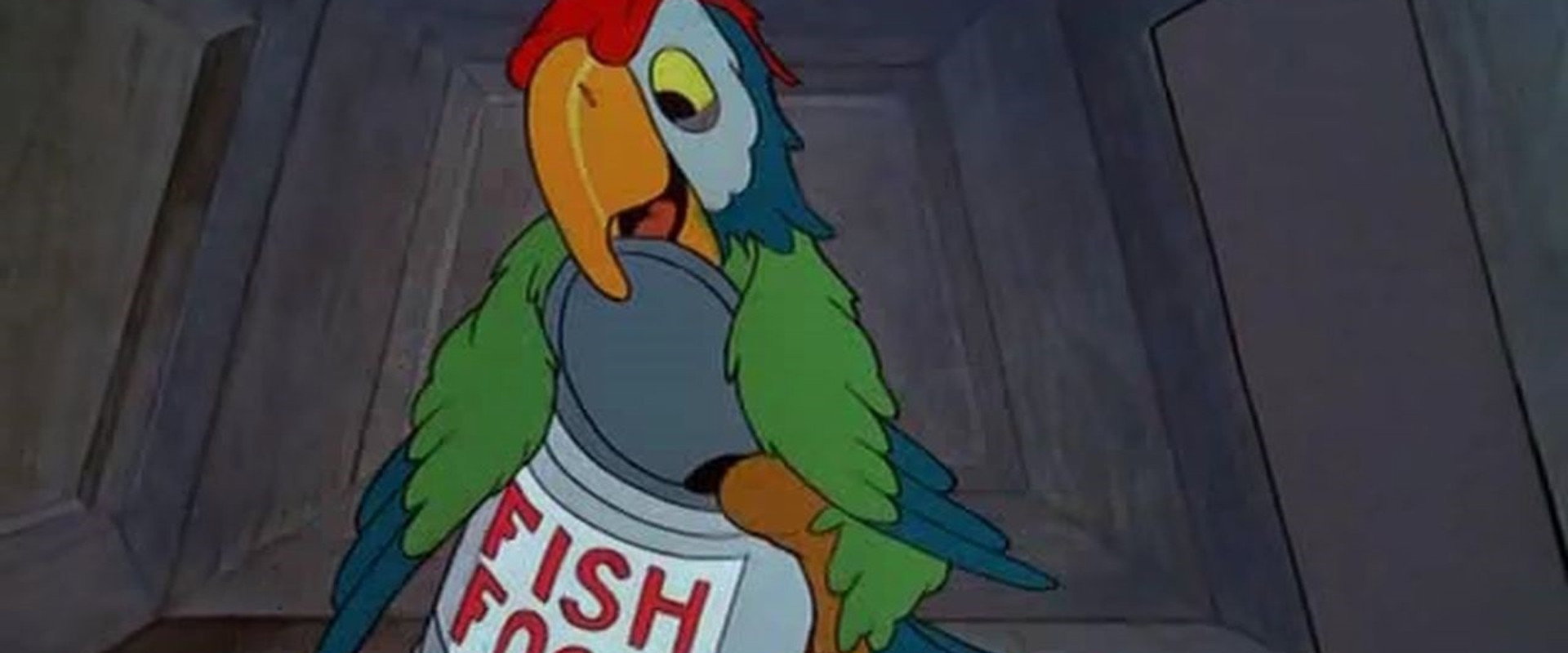 Mickey's Parrot backdrop