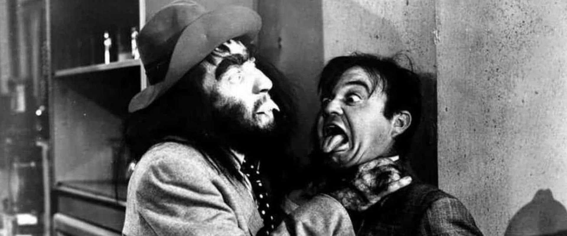 The Bowery Boys Meet the Monsters backdrop