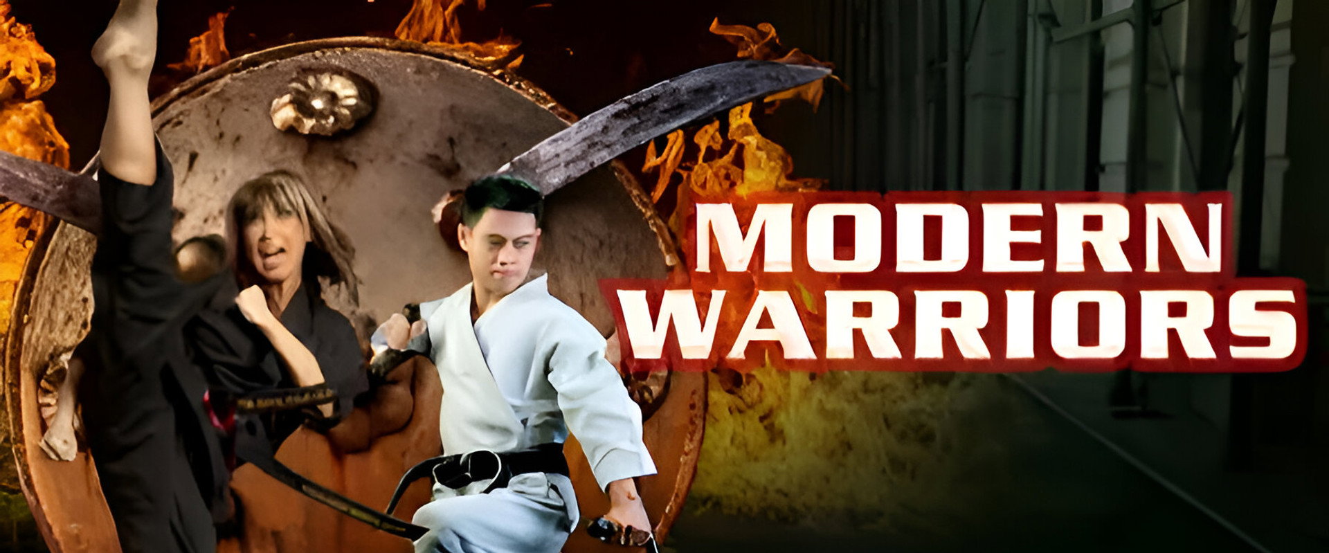 Modern Warriors backdrop