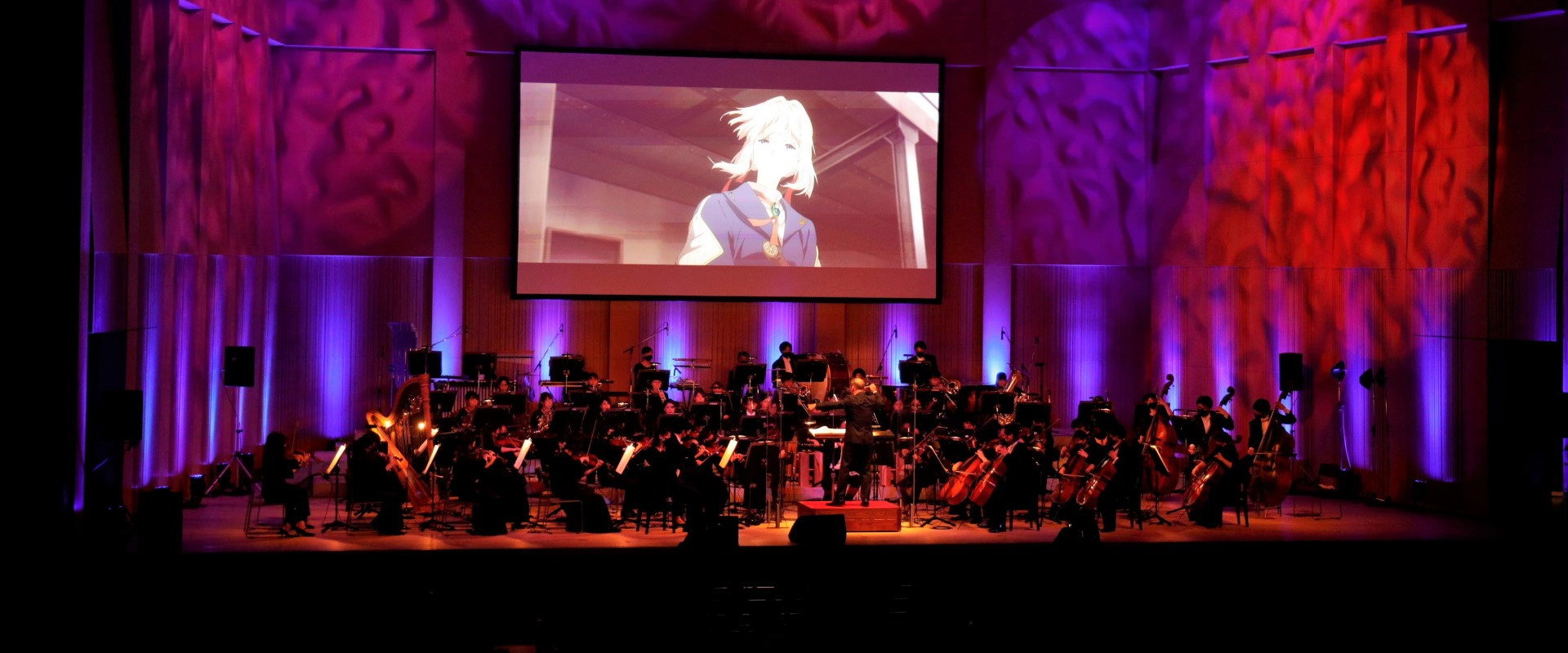 Violet Evergarden Orchestra Concert backdrop