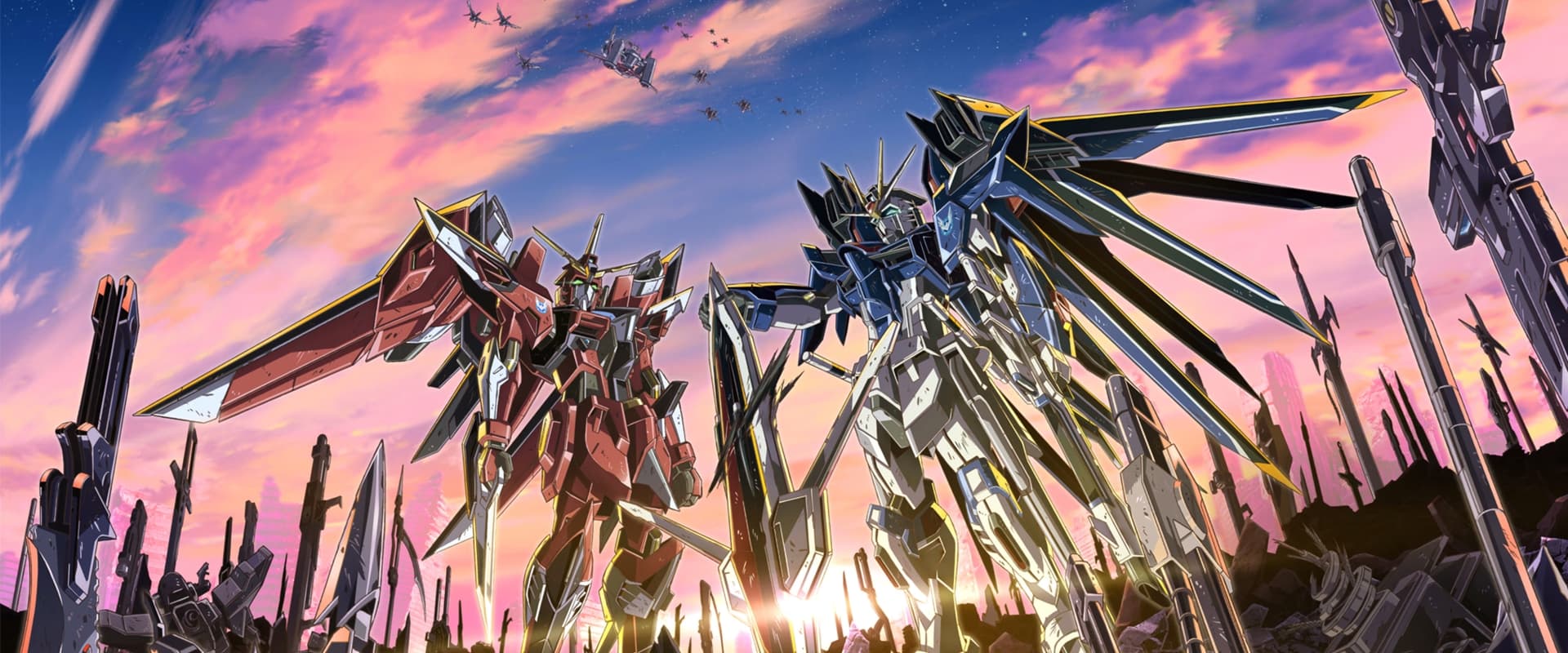 Mobile Suit Gundam SEED FREEDOM backdrop