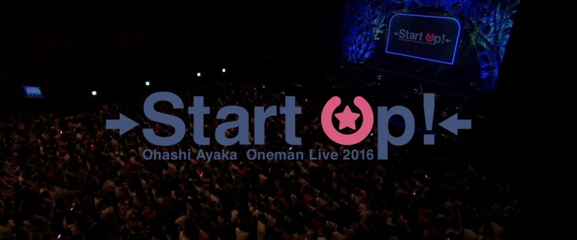 Ayaka Ohashi 1st Oneman LIVE Start Up! backdrop