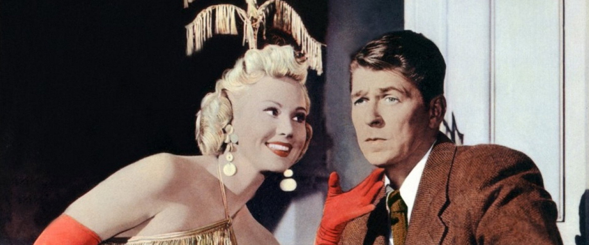 She's Working Her Way Through College backdrop