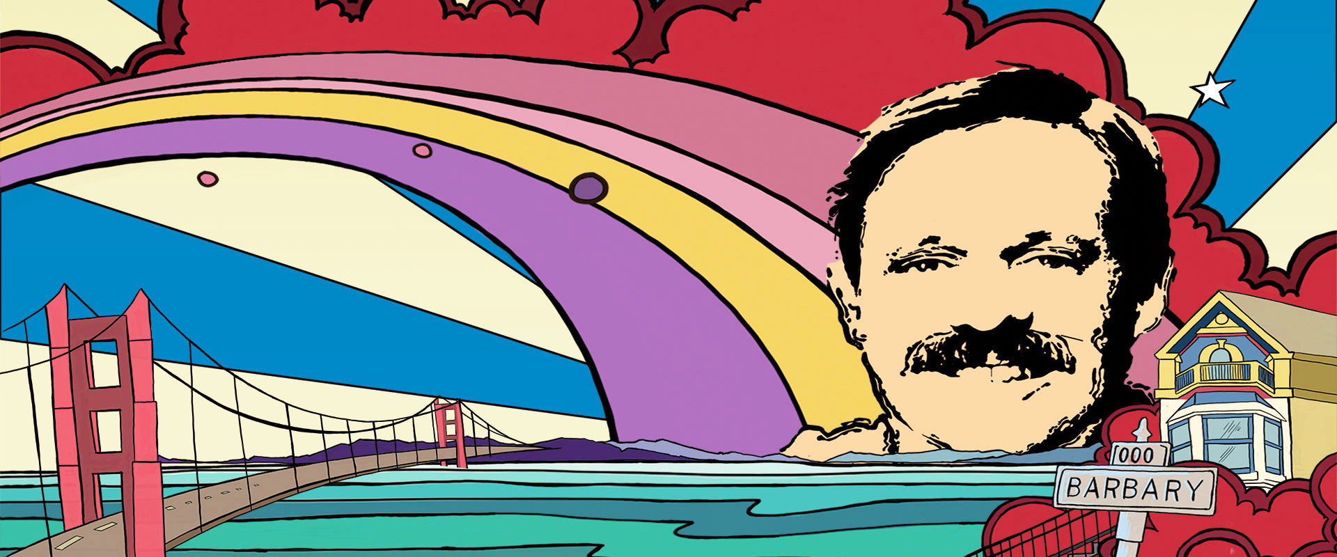 The Untold Tales of Armistead Maupin backdrop